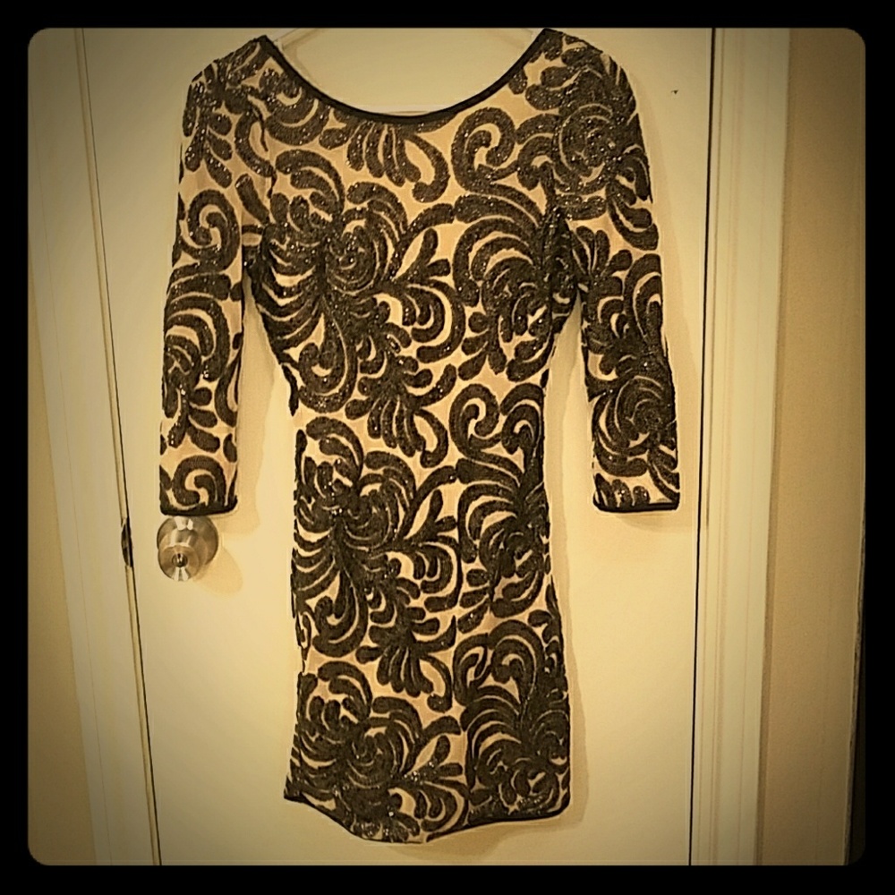 Sparkly mini dress